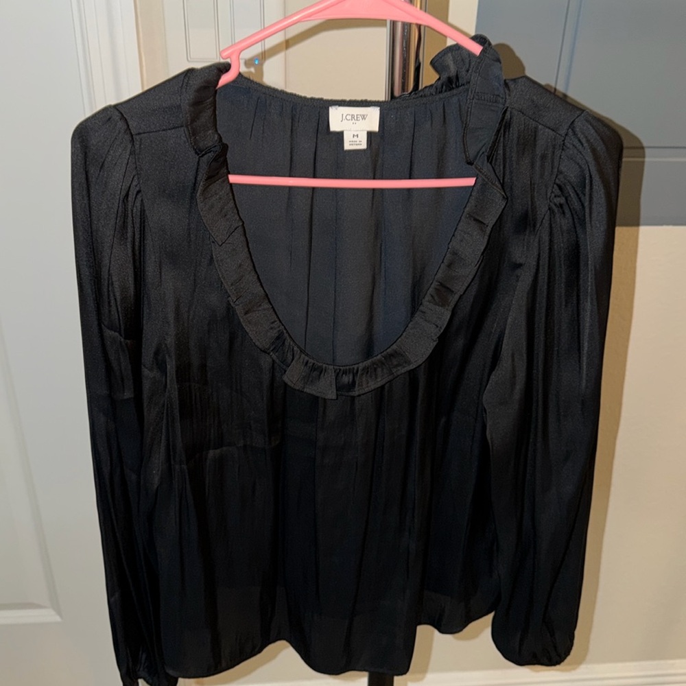 J. Crew Ruffled Blouse